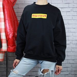 Dimepiece crewneck